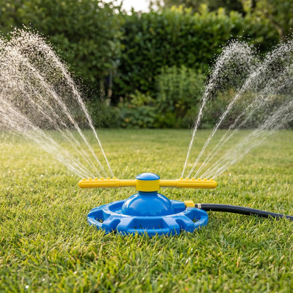 360-Degree Lawn Sprinkler – Efficient Watering, Garden Care