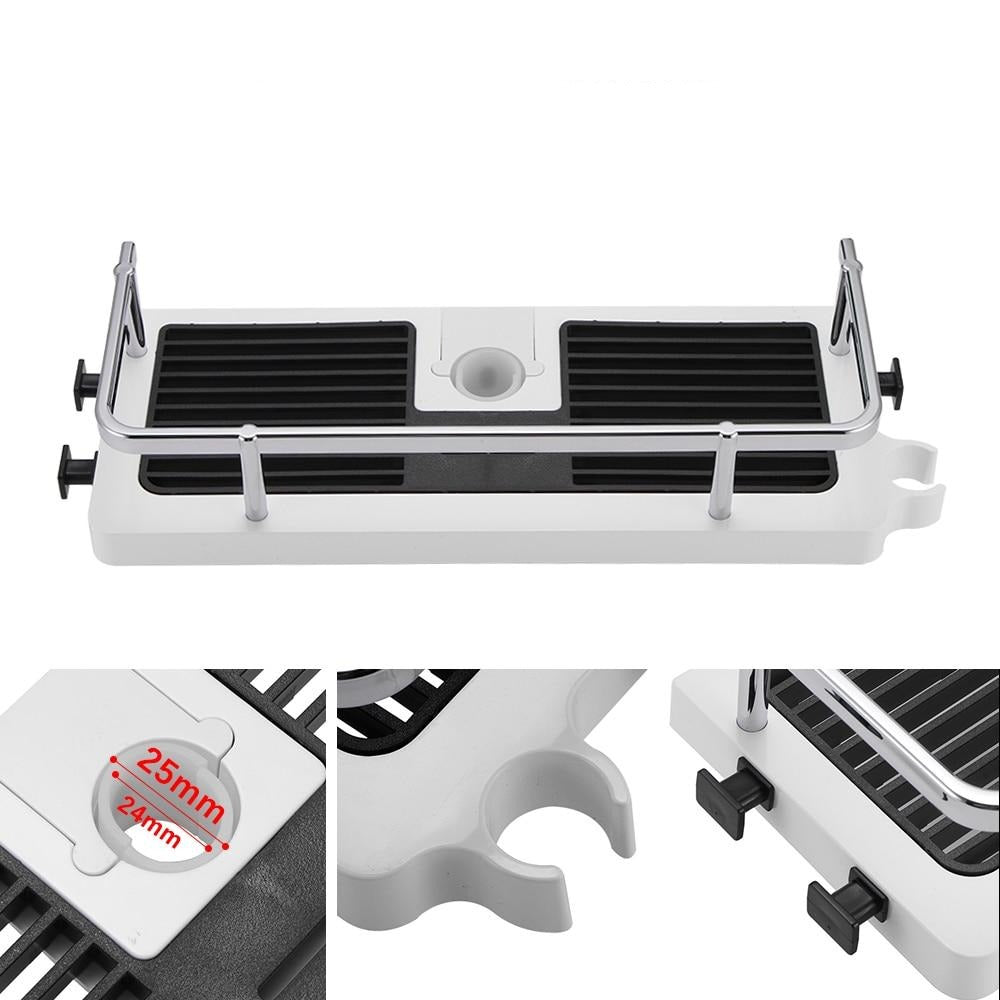 Adjustable Shower Shelf – Space-Saving Bathroom Organizer, Easy Installation