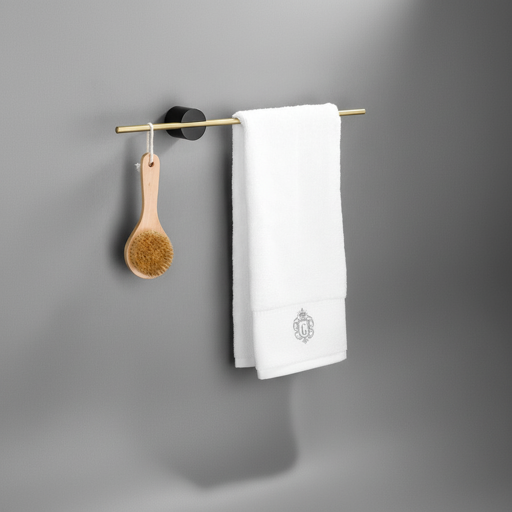 Adjustable Towel Rack – Space-Saving, Bathroom Organization