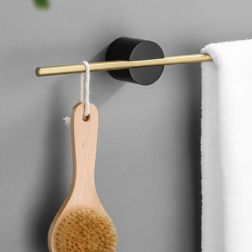 Adjustable Towel Rack – Space-Saving, Bathroom Organization