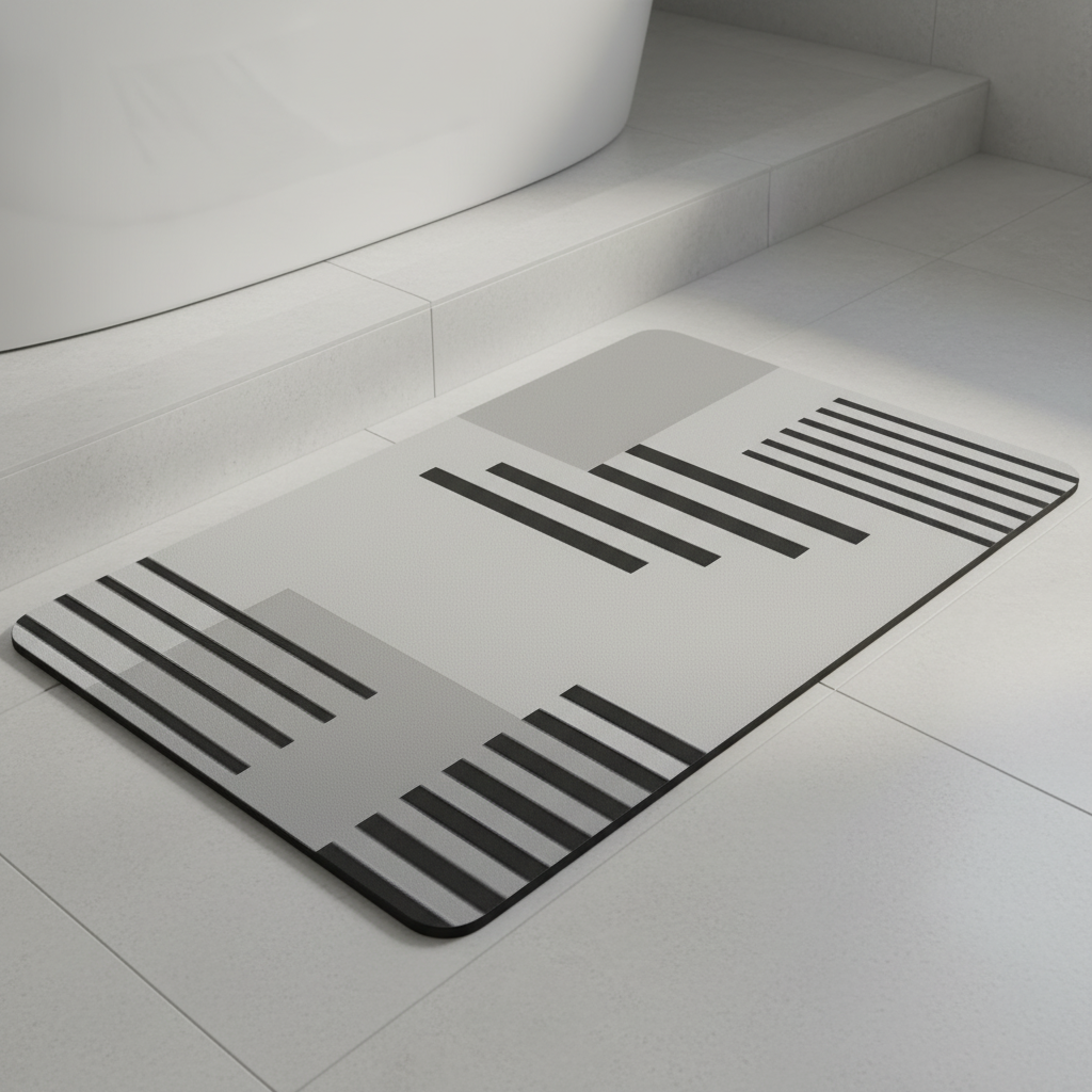 Anti-Slip Bath Mat Soft – Bathroom Safety, Home Decor