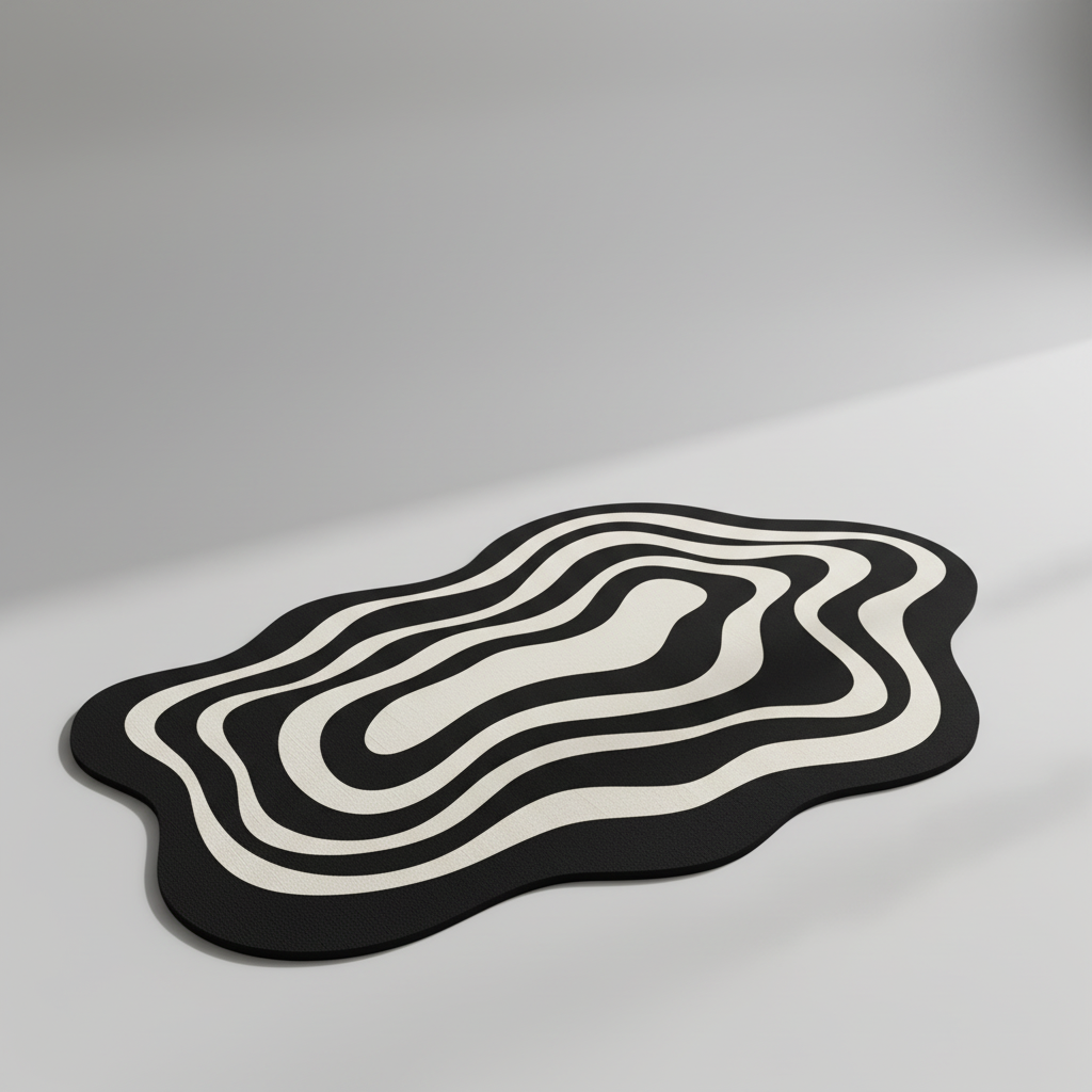 Anti-Slip Bathroom Mat Rubber – Non-Slip, Quick-Dry, Ideal for Home Use, Safety