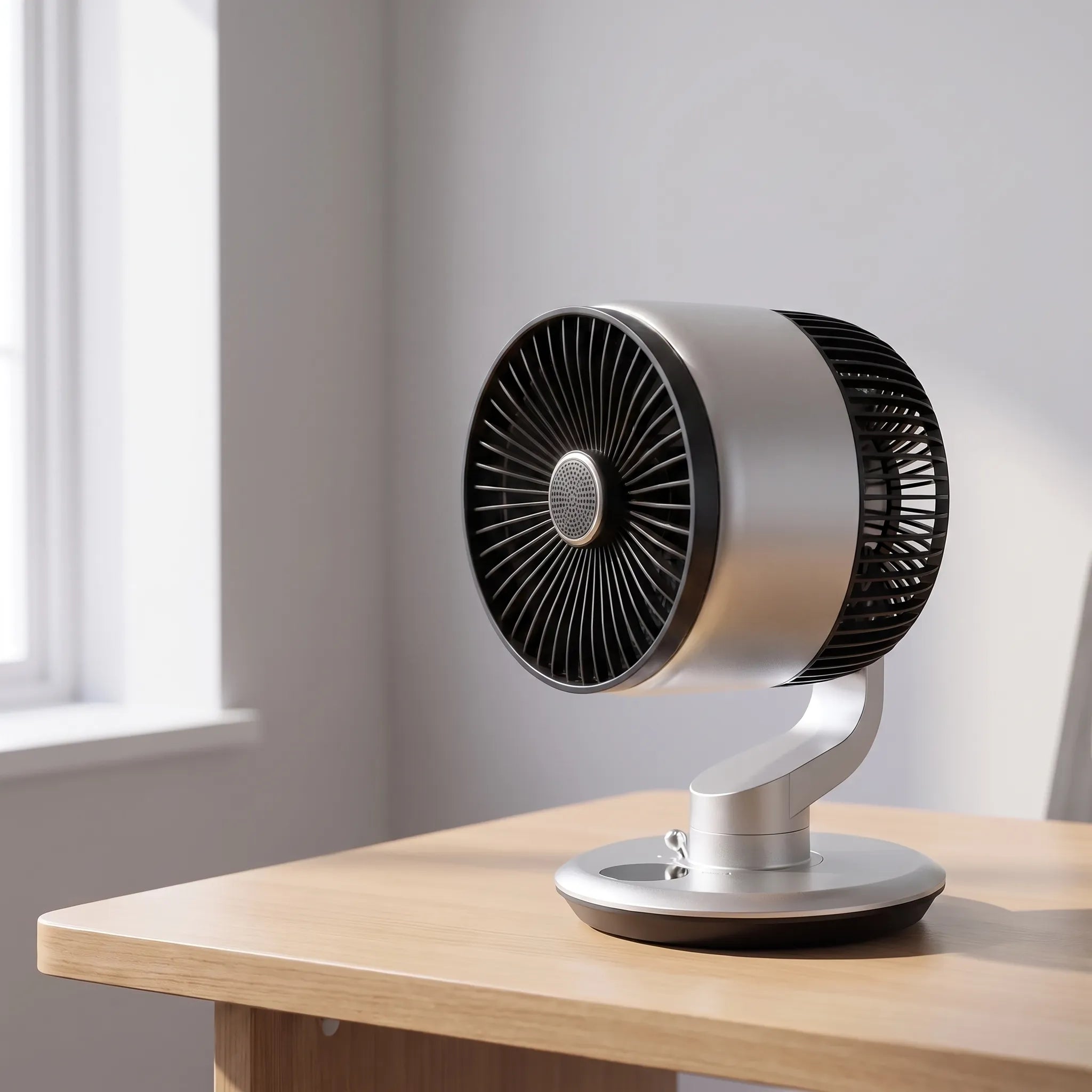 Battery-Powered Desk Fan – Home Office, Travel