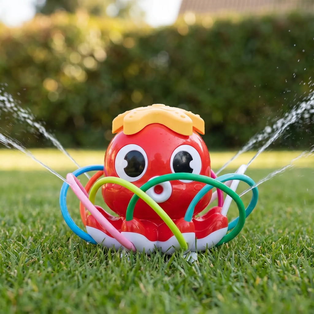 Cartoon Octopus Sprinkler – Fun Garden Water Toy, Outdoor Play