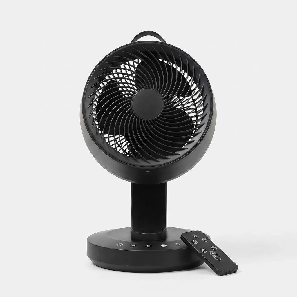 Compact Table Fan – Quiet Operation, Space-Saving Design – Home Office, Travel