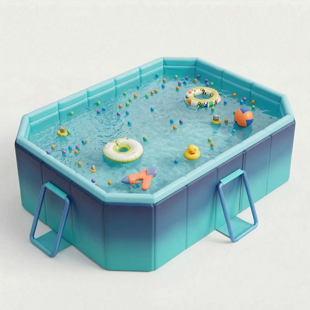 Foldable Children's Wading Pool – Outdoor Fun, Summer Activities