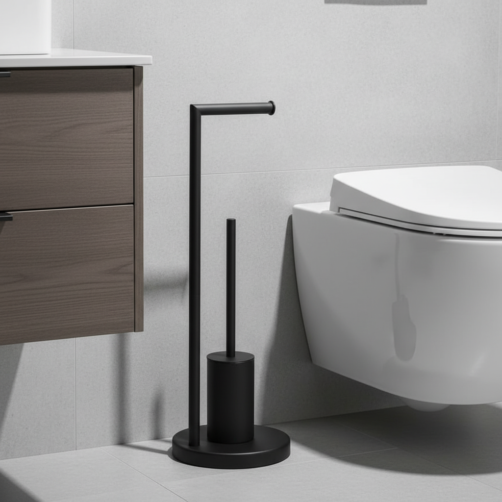 Freestanding Wall-Mounted Holder – Space-Saving, Home Organization