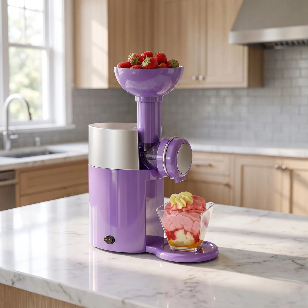 Frozen Fruit Dessert Maker – Healthy Treats, Easy to Use