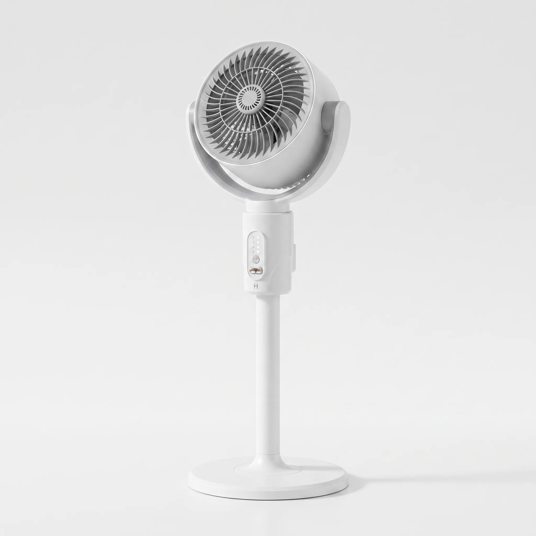 Height-Adjustable Pedestal Fan – Home Office, Cooling