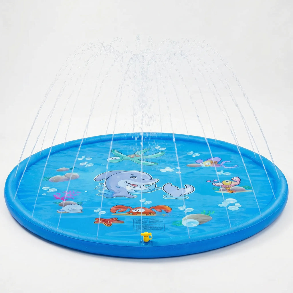 Inflatable Sprinkler Mat – Outdoor Fun, Summer Water Play