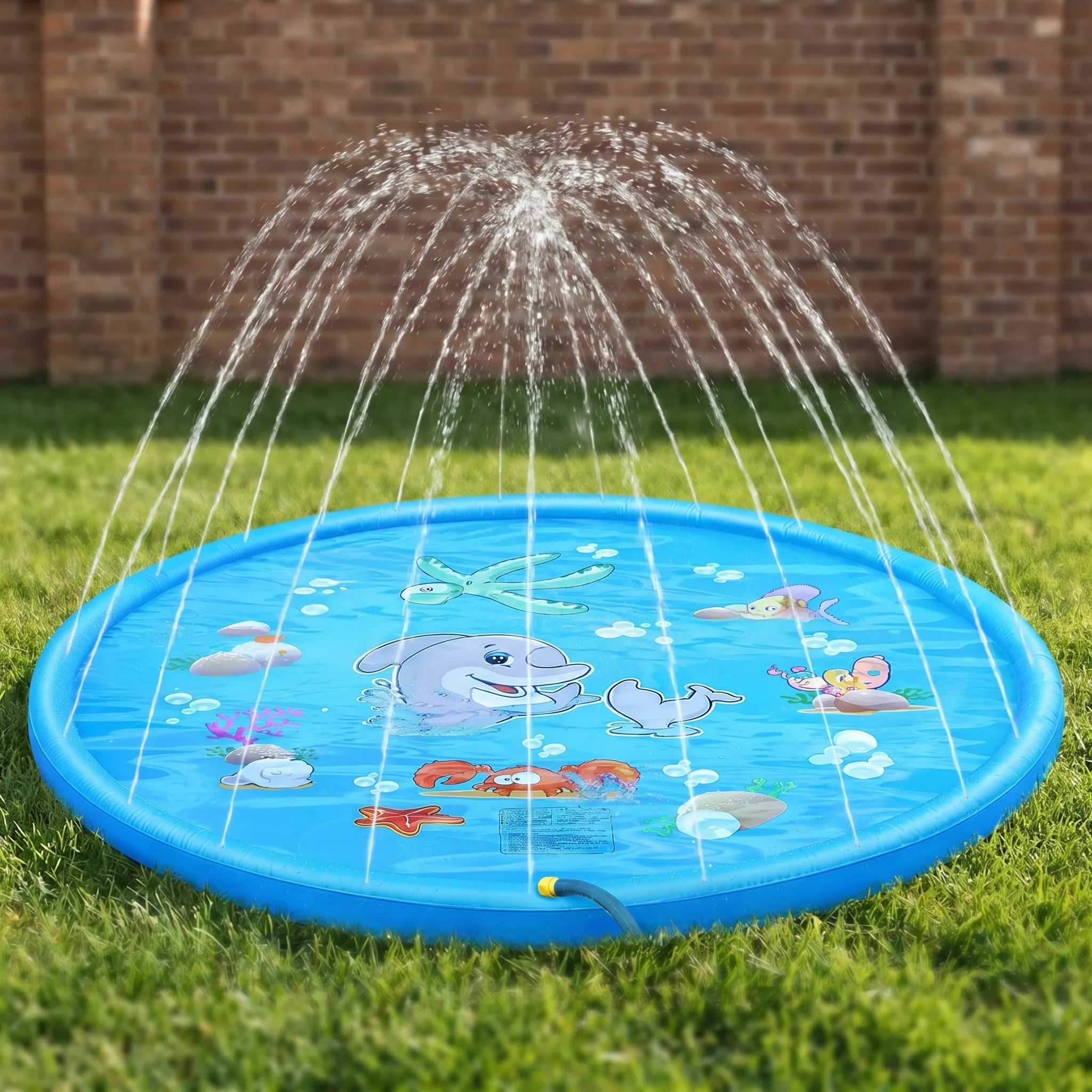 Inflatable Sprinkler Mat – Outdoor Fun, Summer Water Play