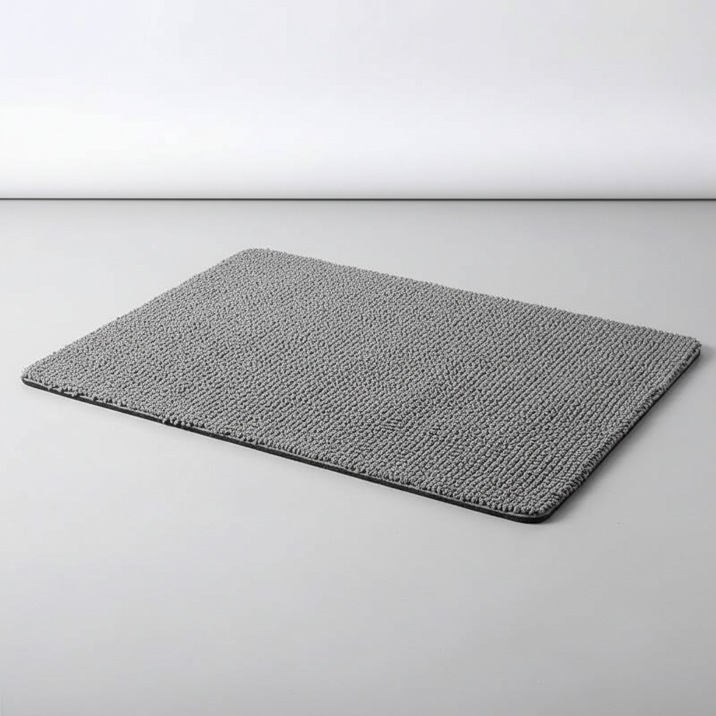 Loofah Bath Mat – Soft Material, Non-Slip – Bathroom, Home Decor