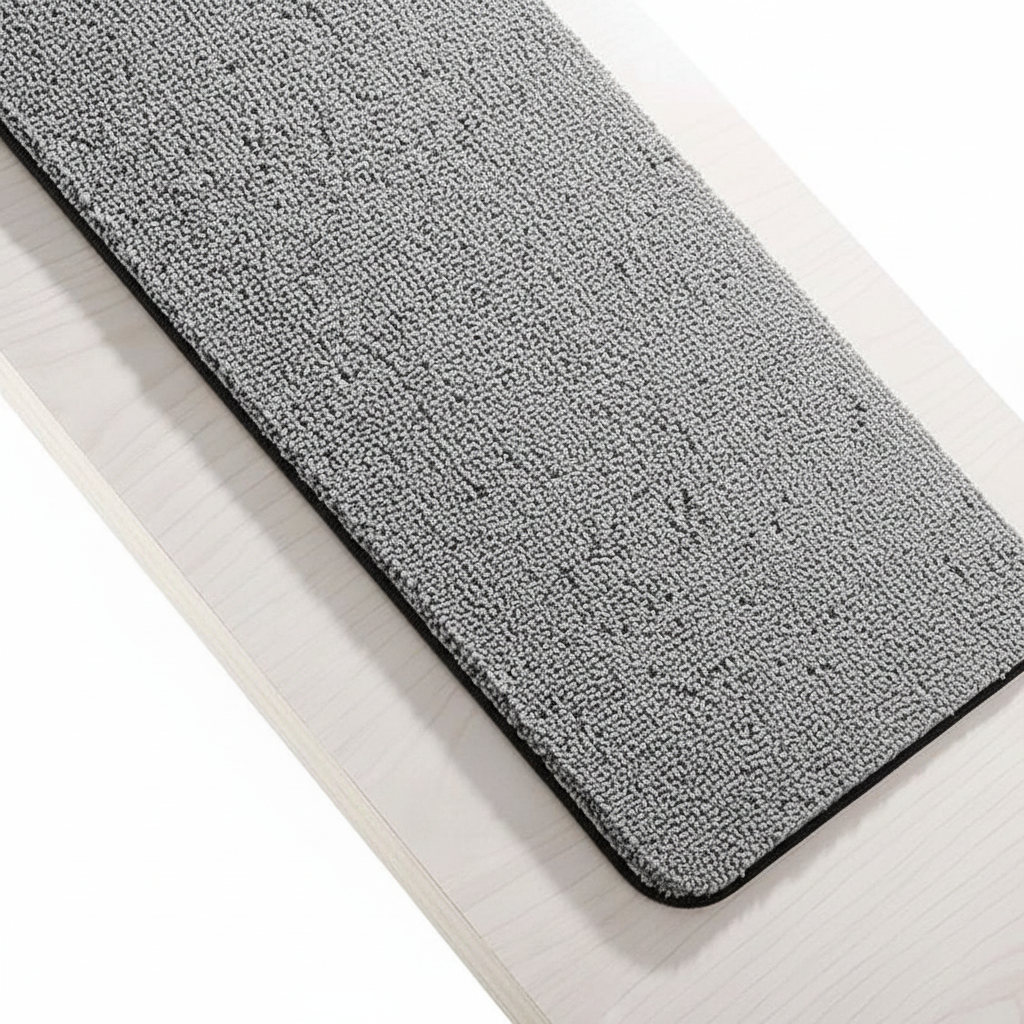 Loofah Bath Mat – Soft Material, Non-Slip – Bathroom, Home Decor