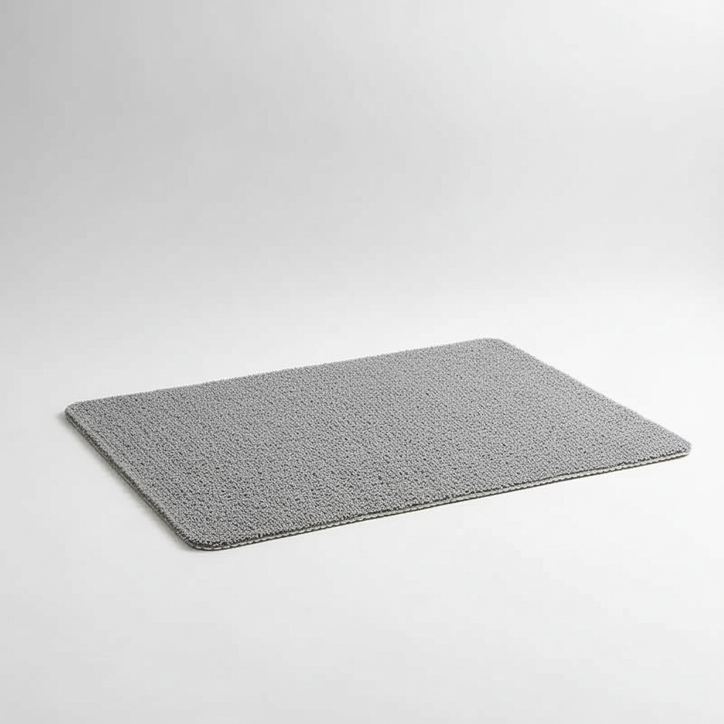 Loofah Bath Mat – Soft Material, Non-Slip – Bathroom, Home Decor