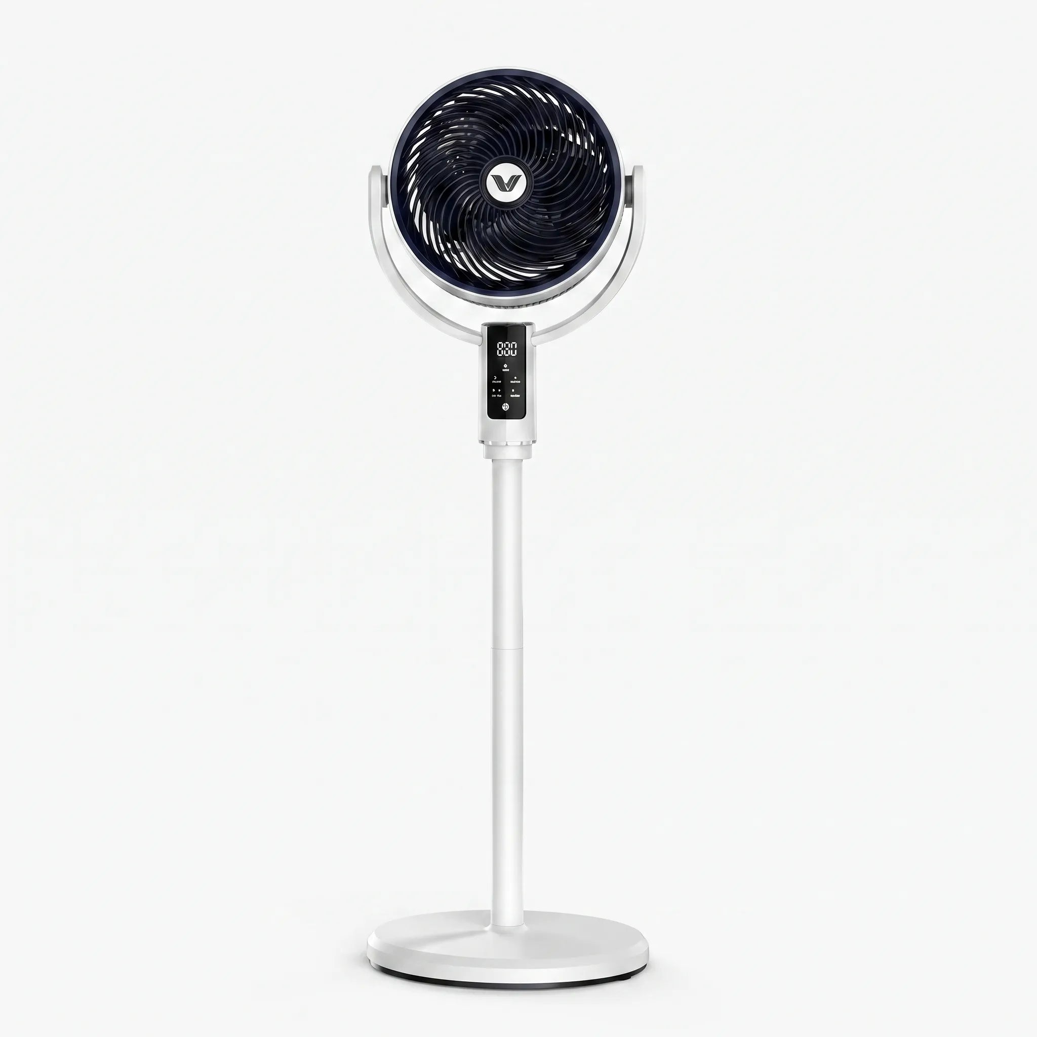 Modern Oscillating Floor Fan – Home Office, Cooling