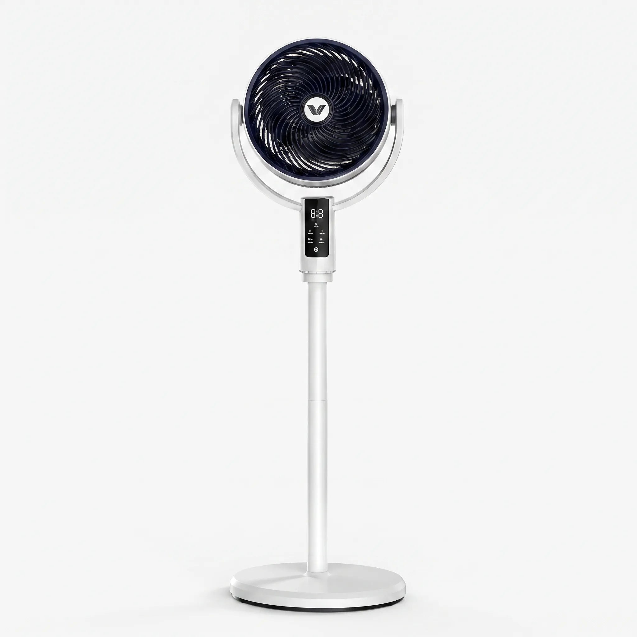 Modern Oscillating Floor Fan – Home Office, Cooling