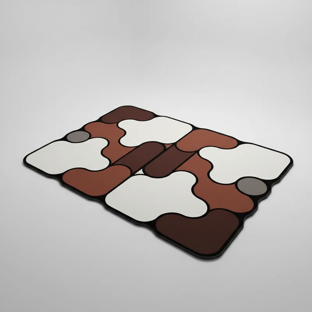 Padded Bath Mat - Knitted, Diatom Material – Bathroom, Home Decor