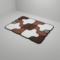 Padded Bath Mat - Knitted, Diatom Material – Bathroom, Home Decor