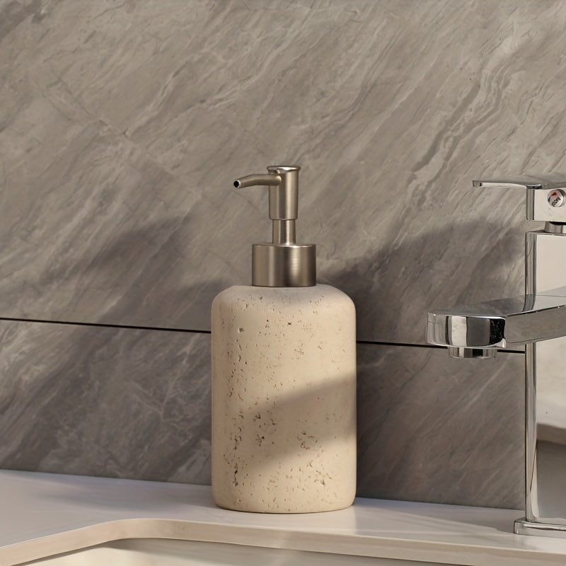 Resin Soap Dispenser with Stainless Steel Pump – Kitchen, Home Decor