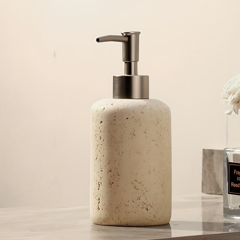 Resin Soap Dispenser with Stainless Steel Pump – Kitchen, Home Decor