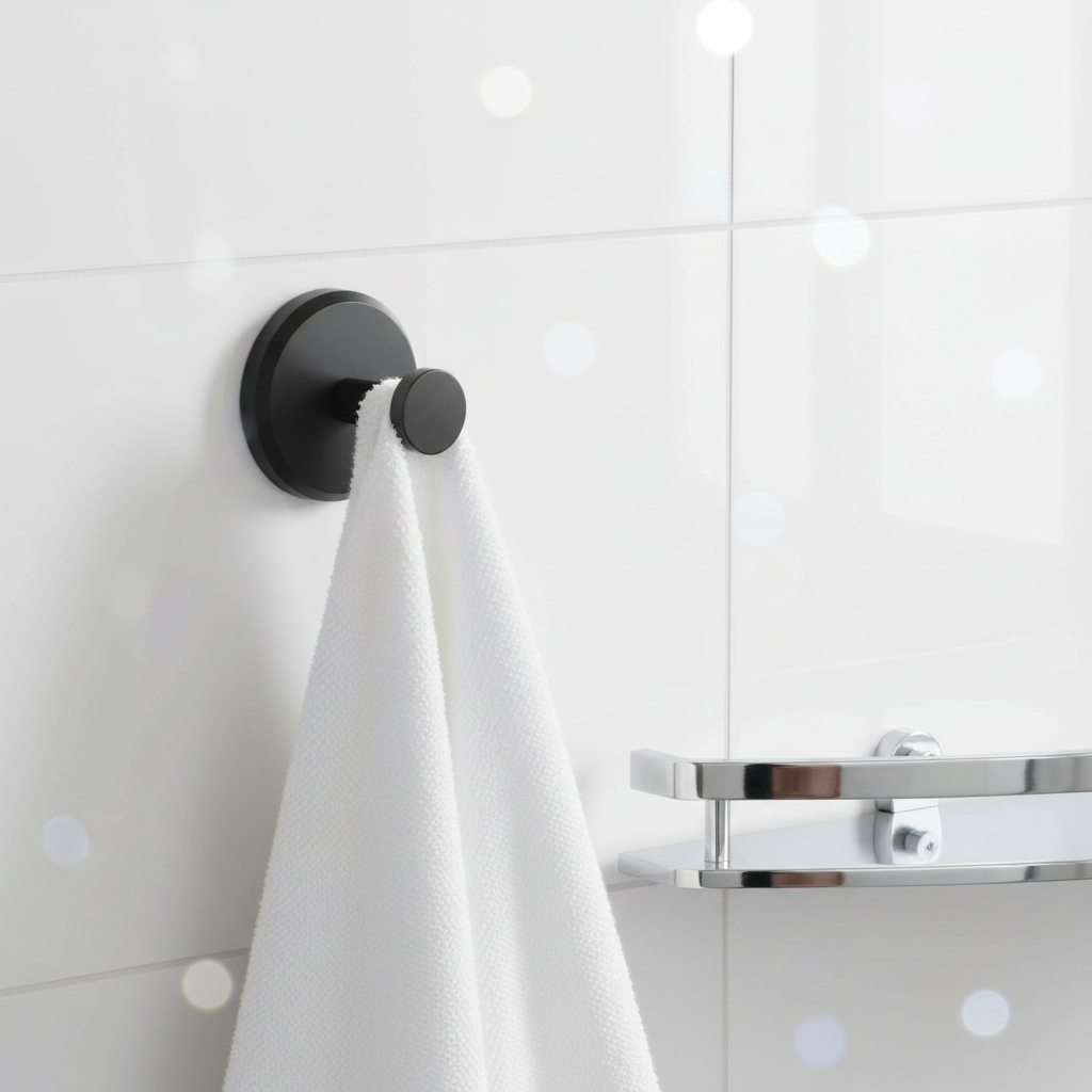 Self-Adhesive Suction Hook Plastic – Space-Saving, Home Organization