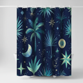 Shower Curtain Soft Fabric – Bathroom Decor, Easy Clean