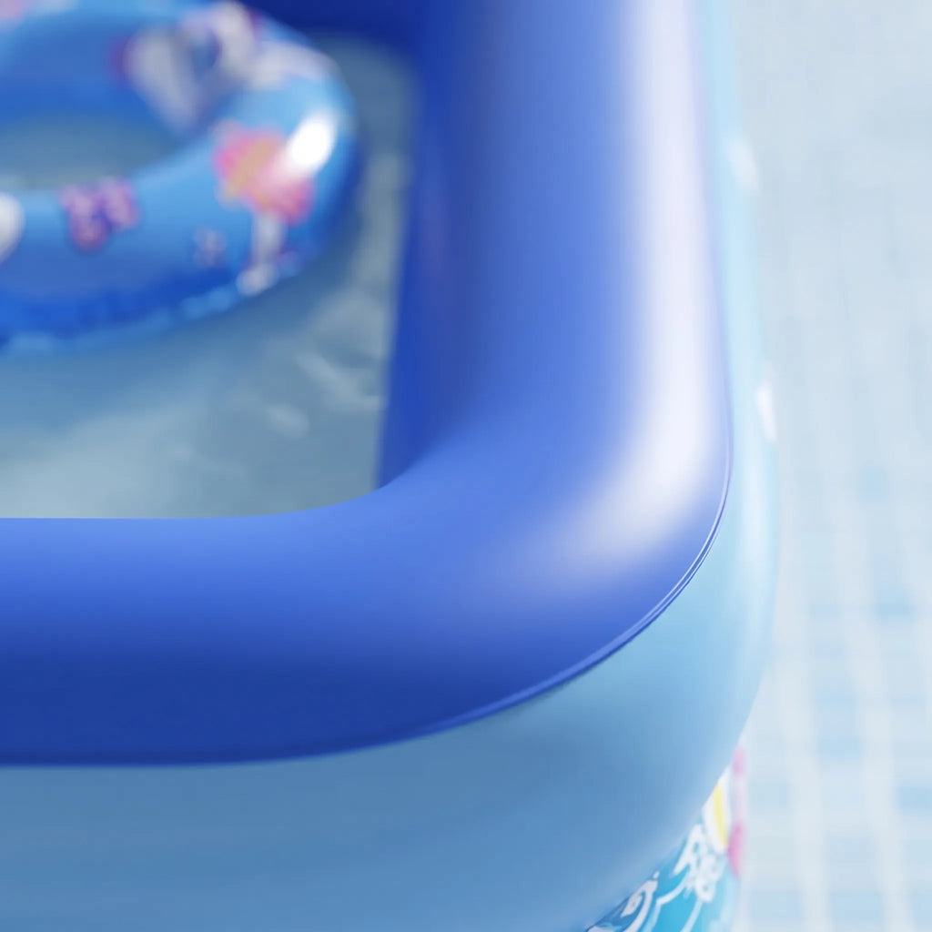 Three-Tier Inflatable Pool – Summer Fun, Backyard Relaxation