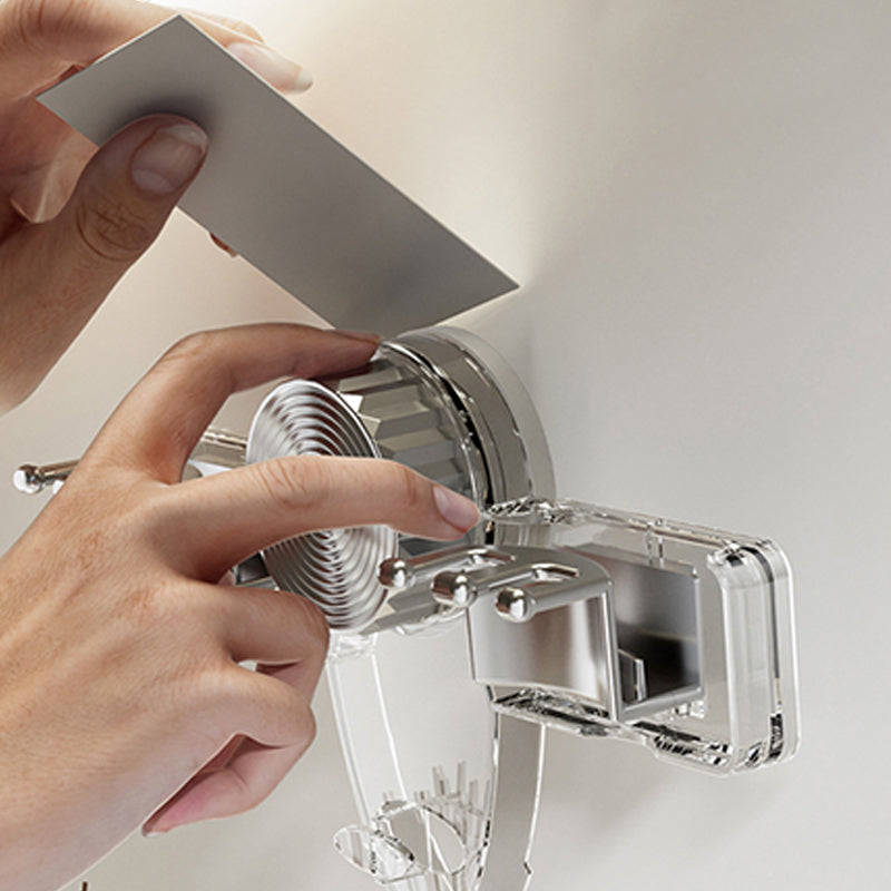 Wall-Mounted Toothbrush Shelf PET – Bathroom Organization, Space-Saving Solution