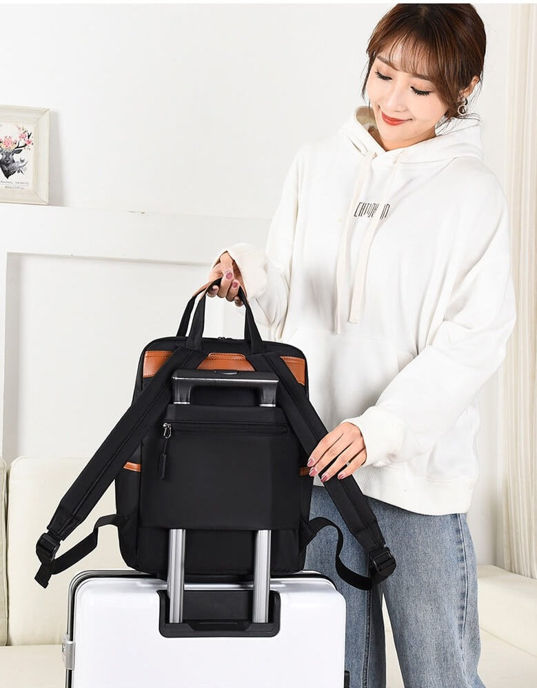 Water-Resistant Travel Backpack – Lightweight Oxford Design, Anti-Theft, Ideal for Travel, Daily Use
