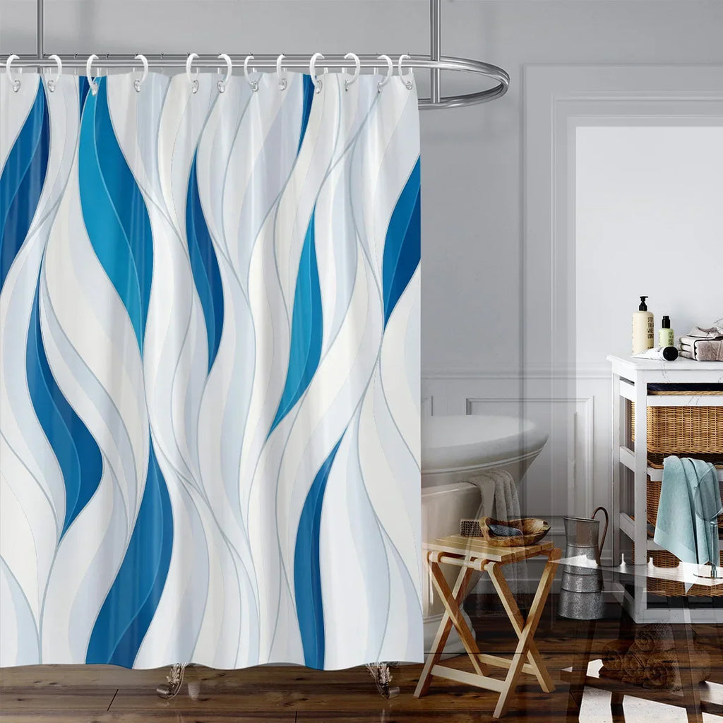 Waterproof Shower Curtain – Bathroom Decor, Easy Clean