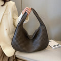 Woven Shoulder Bag - Camille, Stylish Design, Durable Material – Everyday Use, Casual Outings