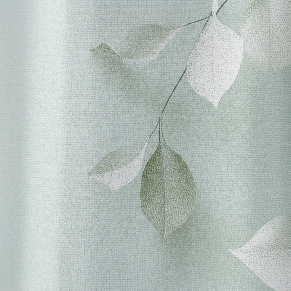 Woven Shower Curtain Polyester – Bathroom, Home Décor